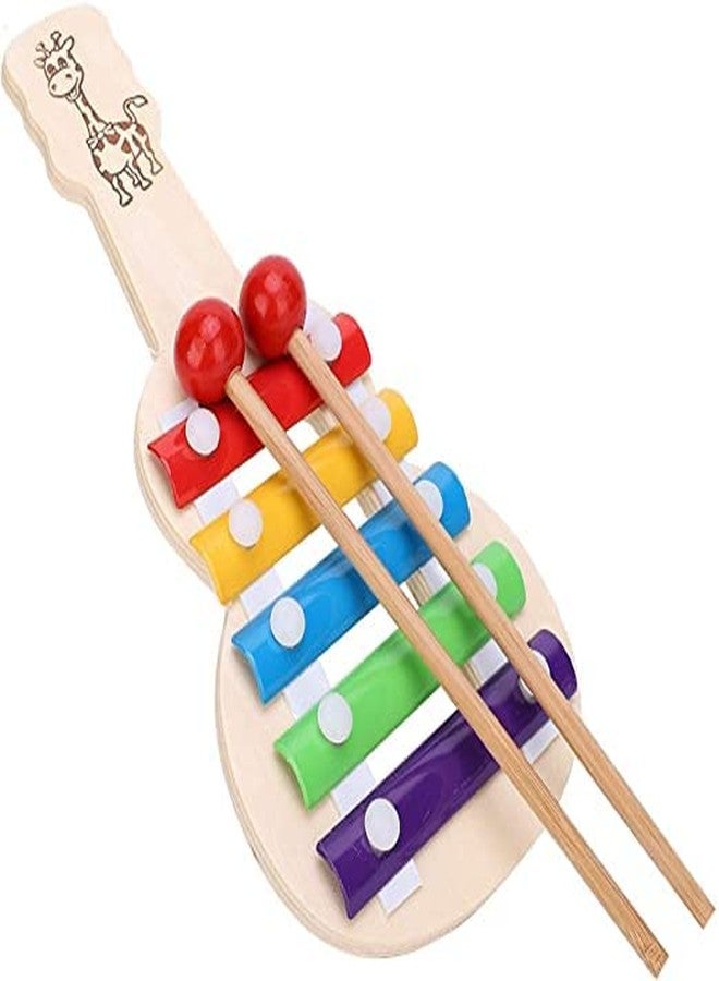 Shopfleet Xylophone Wooden Guitar Toy for Infants- Musical Sound Instrument Toy Made for Kids (Multicolor) - Image 1
